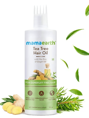 MAMAEARTH Tea Tree Hair Oil | 250.0 ml