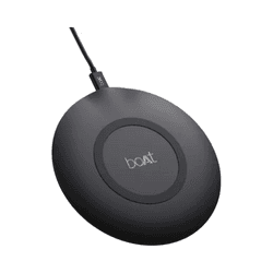 boAt floAtpad 350 Qi Certified r with 6mm Transmission Range & 1 Type C Output Cable Charging Pad