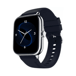 Noise Icon 3 1.91" Display with Bluetooth Calling, Metallic finish & Voice Assistant Smartwatch  (Navy Blue Strap, Regular)