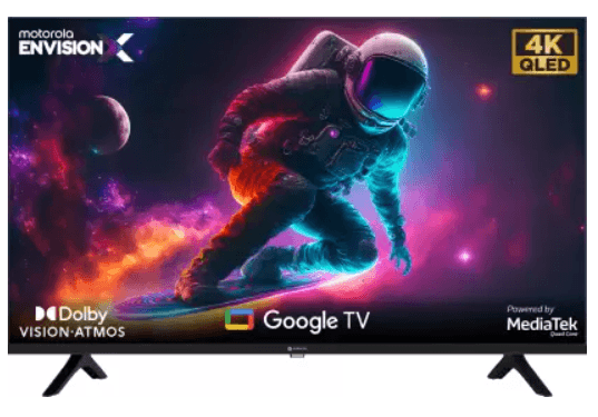 MOTOROLA 43 inch QLED Ultra HD 4k TV