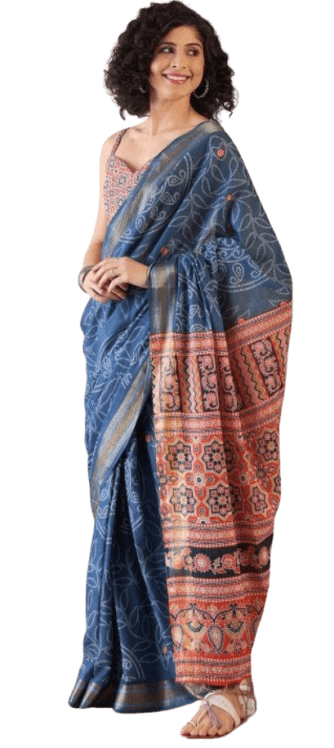 Bandhani Cotton Sarees